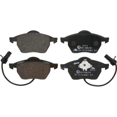 Front Semi Metallic Pads by ATE - 607110 pa3