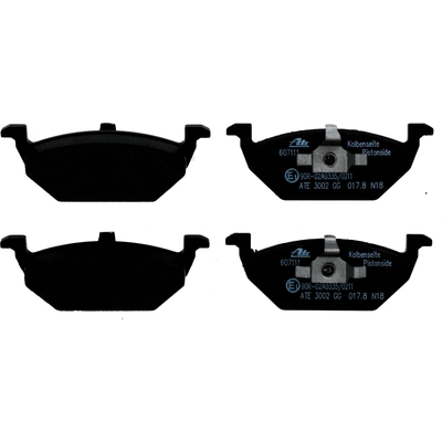 Front Semi Metallic Pads by ATE - 607111 pa1