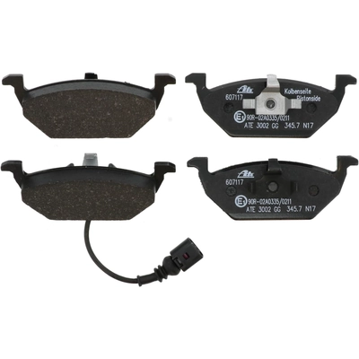 ATE - 607117 - Front Semi Metallic Pads pa1