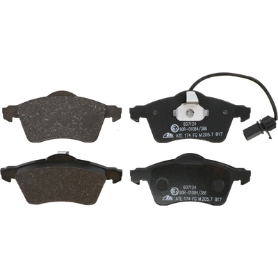 Front Semi Metallic Pads by ATE - 607124 pa1