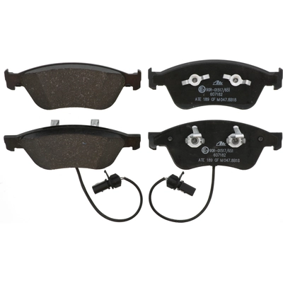 Front Semi Metallic Pads by ATE - 607182 pa1