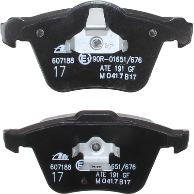 Front Semi Metallic Pads by ATE - 607188 pa3