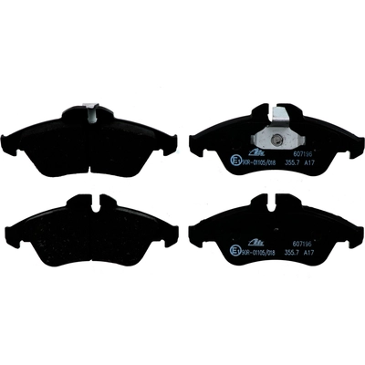 Front Semi Metallic Pads by ATE - 607196 pa1