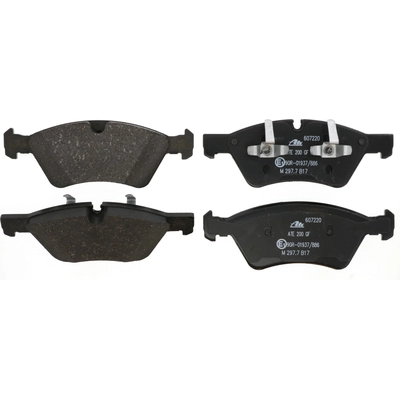 Front Semi Metallic Pads by ATE - 607220 pa1