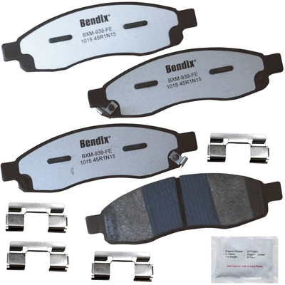 BENDIX - MKD1015FM - Semi-Metallic Front Disc Brake Pads pa1