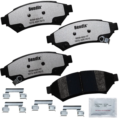 Front Semi Metallic Pads by BENDIX - MKD1075FM pa1