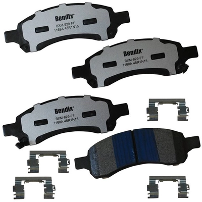 BENDIX - MKD1169AFM - Semi-Metallic Front Disc Brake Pads pa1