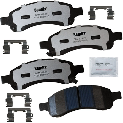 Front Semi Metallic Pads by BENDIX - MKD1169FM pa1