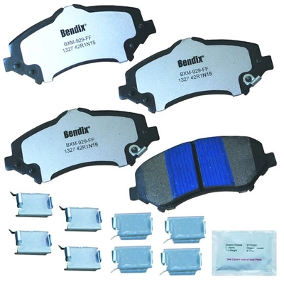 BENDIX - MKD1327FM - Semi-Metallic Front Disc Brake Pads pa1