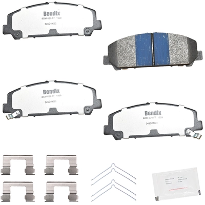 BENDIX - MKD1509FM - Semi-Metallic Front Disc Brake Pads pa1