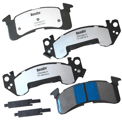 BENDIX - MKD153FM - Semi-Metallic Front Disc Brake Pads pa1