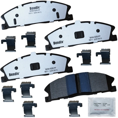 BENDIX - MKD1611FM - Semi-Metallic Front Disc Brake Pads pa1