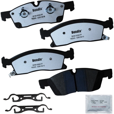 BENDIX - MKD1629AFM - Semi-Metallic Front Disc Brake Pads pa1