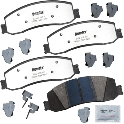 Front Semi Metallic Pads by BENDIX - MKD1631AFM pa1