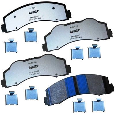 BENDIX - MKD1770FM - Semi-Metallic Front Disc Brake Pads pa1