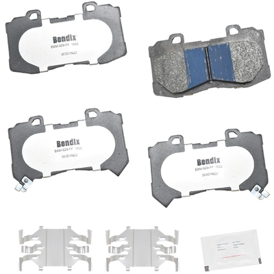 BENDIX - MKD1802FM - Semi-Metallic Front Disc Brake Pads pa1