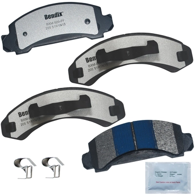 BENDIX - MKD205FM - Semi-Metallic Front Disc Brake Pads pa2