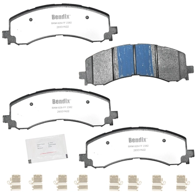 BENDIX - MKD2382FM - Semi-Metallic Front Disc Brake Pads pa1