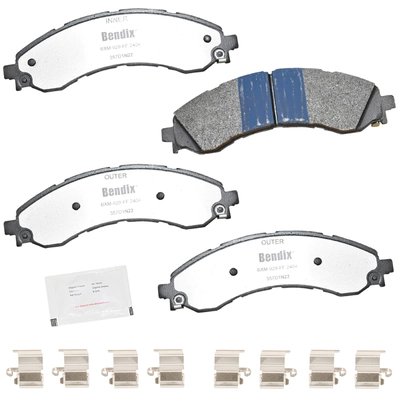 BENDIX - MKD2404FM - Semi-Metallic Front Disc Brake Pads pa1