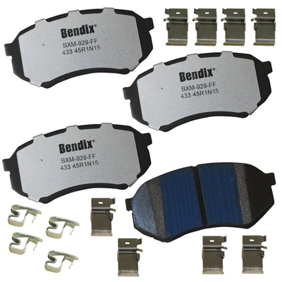 BENDIX - MKD433FM - Semi-Metallic Front Disc Brake Pads pa1