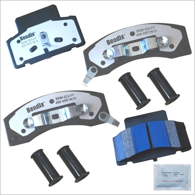 BENDIX - MKD459FM - Semi-Metallic Front Disc Brake Pads pa3