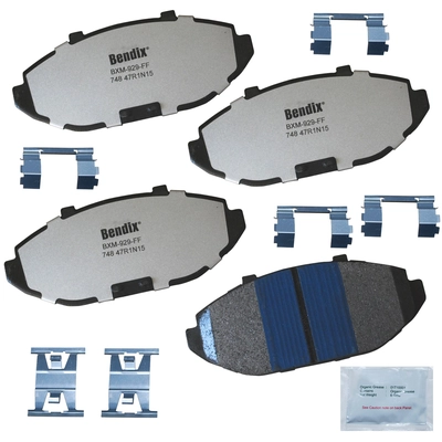 Front Semi Metallic Pads by BENDIX - MKD748FM pa1