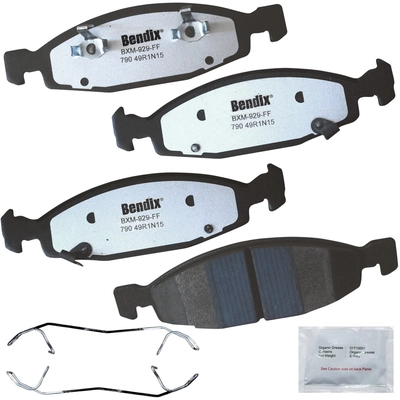 Front Semi Metallic Pads by BENDIX - MKD790FM pa1