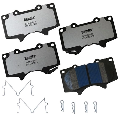 Front Semi Metallic Pads by BENDIX - MKD976FM pa1