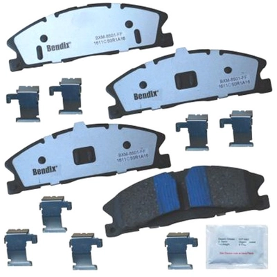 Front Semi Metallic Pads by BENDIX - PBD1611C pa1