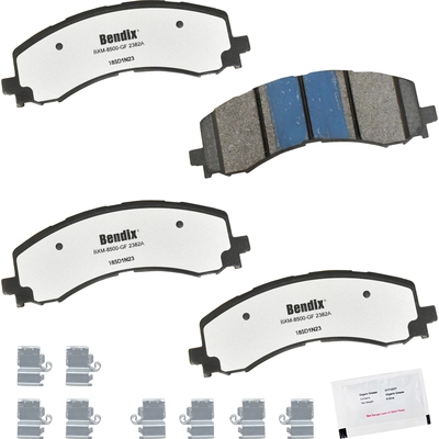 BENDIX - PBD2382A - Front Semi Metallic Pads pa2