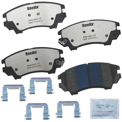 Front Semi Metallic Pads by BENDIX - PBD1404 pa1