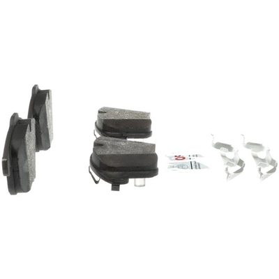 Front Semi Metallic Pads by BOSCH - BE1241H pa2