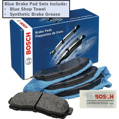 Front Semi Metallic Pads by BOSCH - BE1600 pa4