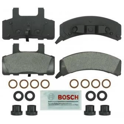 Front Semi Metallic Pads by BOSCH - BE369H pa8