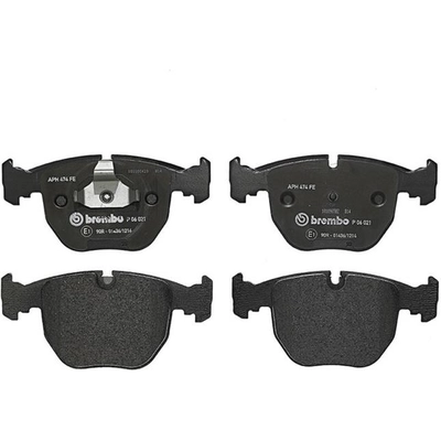 Front Semi Metallic Pads by BREMBO - P06021 pa2