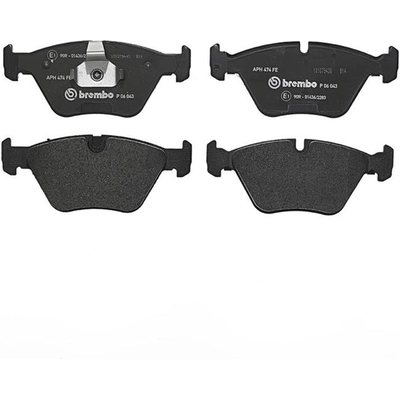 Front Semi Metallic Pads by BREMBO - P06043 pa2