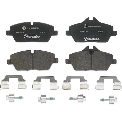 Front Semi Metallic Pads by BREMBO - P06091 pa3
