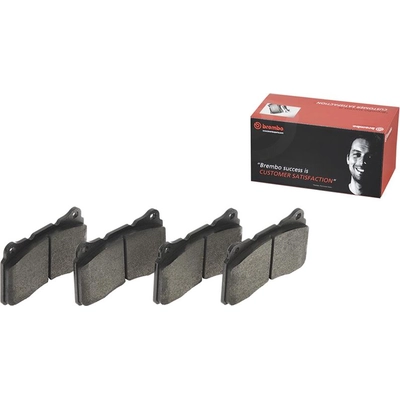 Front Semi Metallic Pads by BREMBO - P09004 pa2