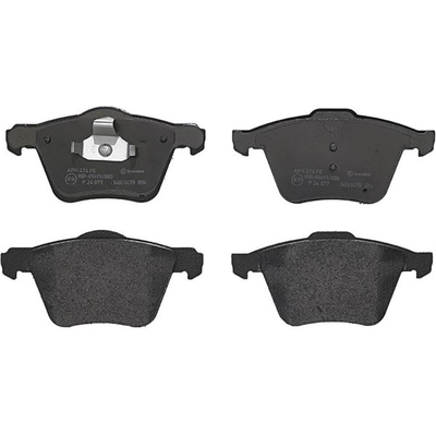 Front Semi Metallic Pads by BREMBO - P24077 pa2