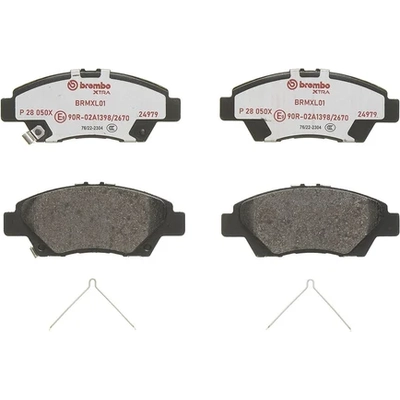 Front Semi Metallic Pads by BREMBO - P28050X pa1