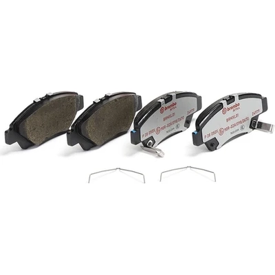 Front Semi Metallic Pads by BREMBO - P28050X pa2