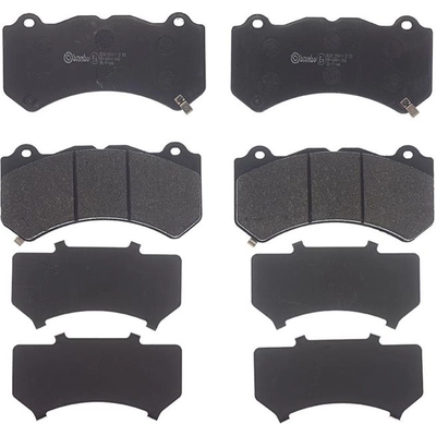 Front Semi Metallic Pads by BREMBO - P37018 pa2