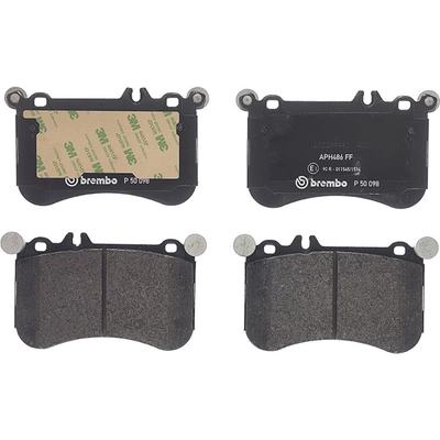 Front Semi Metallic Pads by BREMBO - P50098 pa2