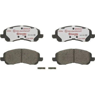 Front Semi Metallic Pads by BREMBO - P54030X pa1