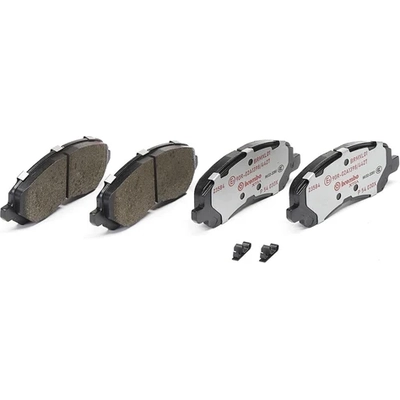 Front Semi Metallic Pads by BREMBO - P54030X pa2