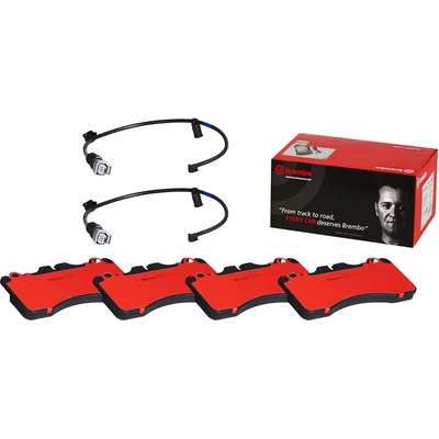 Front Semi Metallic Pads by BREMBO - P83154 pa1
