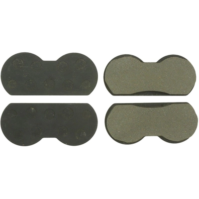 CENTRIC PARTS - 102.00190 - Front Semi Metallic Pads pa11