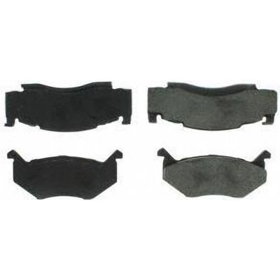 Front Semi Metallic Pads by CENTRIC PARTS - 102.00840 pa3