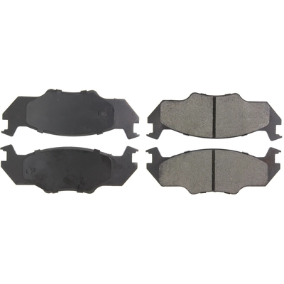 Front Semi Metallic Pads by CENTRIC PARTS - 102.01580 pa1