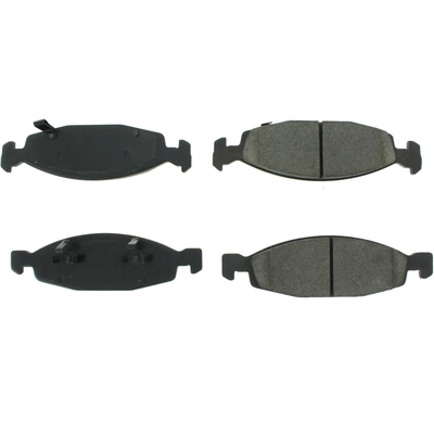 Front Semi Metallic Pads by CENTRIC PARTS - 102.07900 pa2